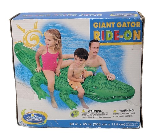 New intex gator ride 80x45 - intex, ride-on